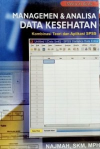 Managemen dan Analisa Data Kesehatan