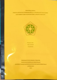 Penatalaksanaan Pemeriksaan CT-A Pulmonary pada Kasus SUSP Emboli Paru Di Rumah Sakit  Jakarta Selatan