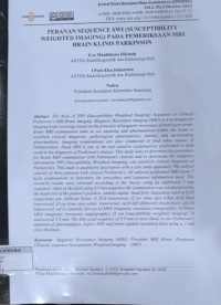 Peran Sequence SWI (Suspectibility Weighted Imaging) pada Pemeriksaan MRI Brain Klinis Parkinson