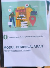 Modul Pembelajaran: Pengantar Kewirausahaan