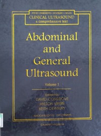 Abdominal and General Ultrasound Vol 1