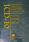 International Statistical Classification Of Diseases And Related Health Problem 10th rev. vol. 3