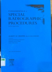 Fundamentals of Special Radiographic Procedure 5th Edition