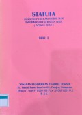 Statuta Apikes Bali Buku II
